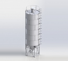Силос цемента сборный СЦС-108